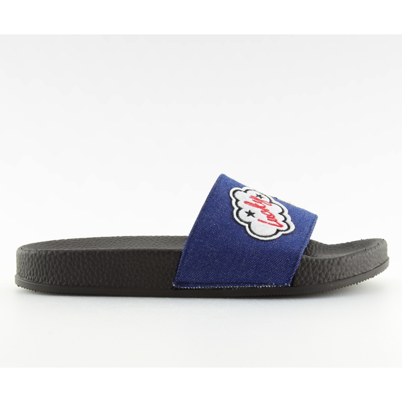 Ciabatte in denim blu navy ZY-1205 D.BLUE
