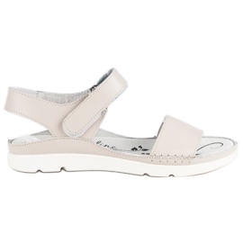 Filippo Sandali in pelle beige
