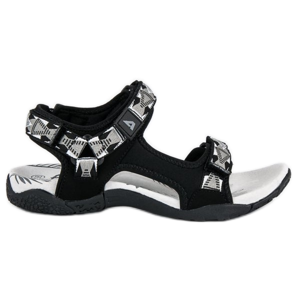 American Club Sandali da donna comodi nero