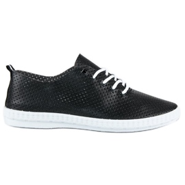 Sneakers MCKEYLOR traforate nero