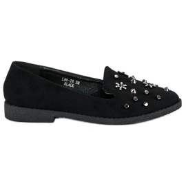 Signori neri con strass nero