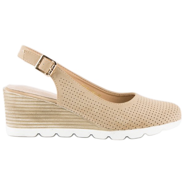 Pompe vinceza traforate marrone