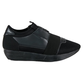 Scarpe sportive slip-on nero