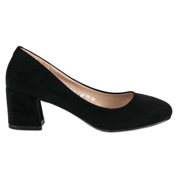 Décolleté VINCEZA in camoscio nero