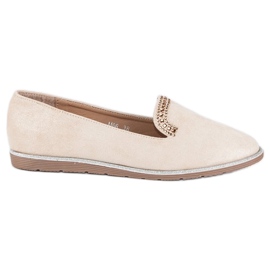 Anesia Paris Signori beige con cristalli