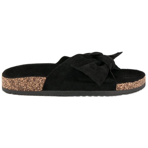 Bestelle Ciabatte in camoscio nero