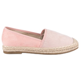 Erynn Espadrillas in camoscio rosa