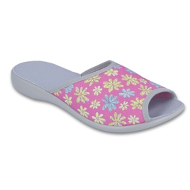 Befado scarpe da donna pu c 254D091 blu giallo rosa