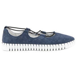 Ballerine VINCEZA blu navy