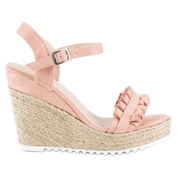 Bello Star Sandali espadrillas rosa
