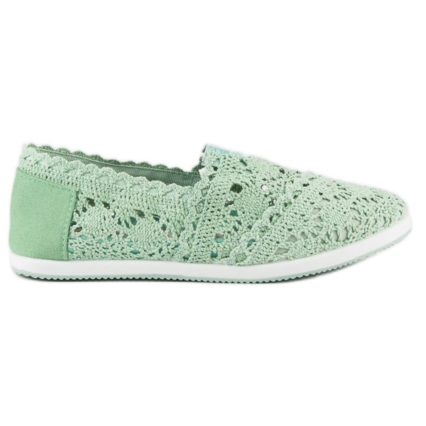 Marquiz Sneakers in pizzo color menta verde