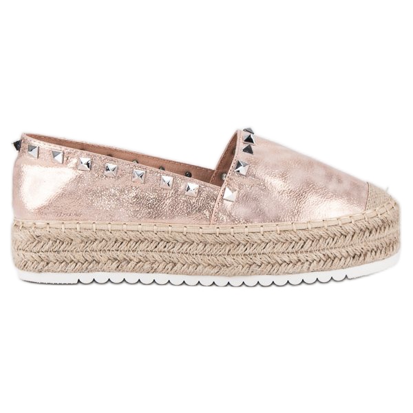 Forever Folie Espadrillas sulla piattaforma rosa