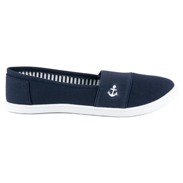 McKey Sneakers slip-on blu navy