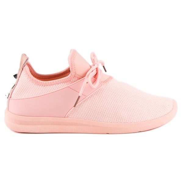 Super Me Sneakers in tessuto rosa