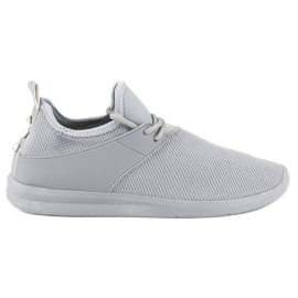 Super Me Sneakers in tessuto grigio