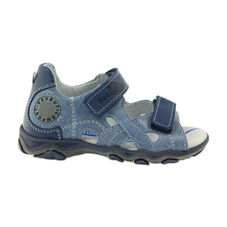 Sandali Su Velcro Ren But 3053 jeans blu