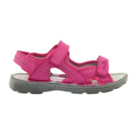 Ren But Sandali per ragazze flessibili in pelle 4256 Amaranto Ren ma rosa
