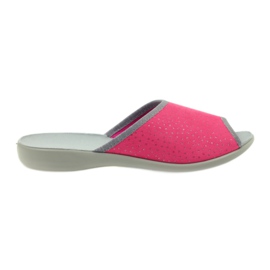 Ciabatte per scarpe da donna Befado 254d088 ciabatte grigio rosa