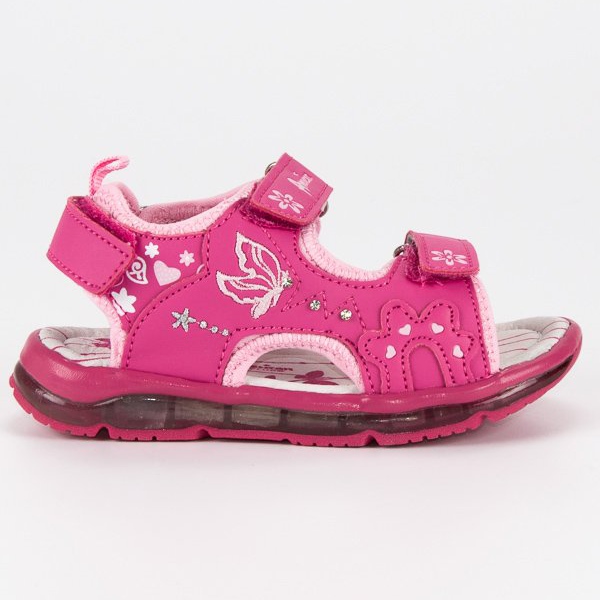 American Club Sandali da ragazza americani rosa