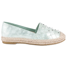 Super Mode Espadrillas comode verde