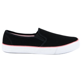 McKey Slipons in tessuto nero