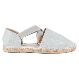 McKey Espadrillas d'argento grigio
