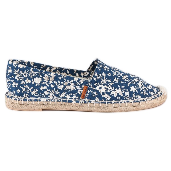 McKey Espadrillas Blu In Fiori