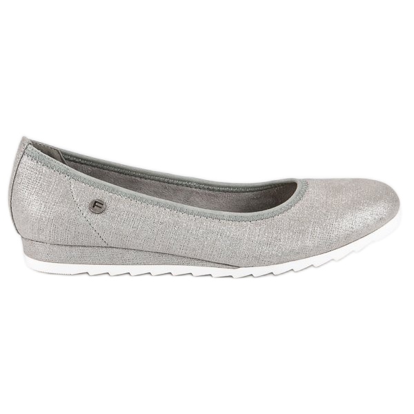Filippo Ballerine grigie da donna grigio