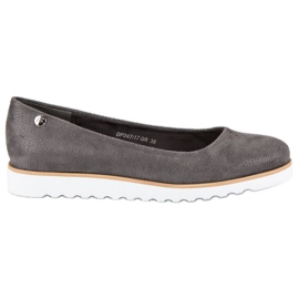Filippo Ballerine stampa serpente grigio