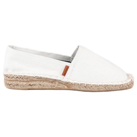 McKey Comode espadrillas bianche bianco