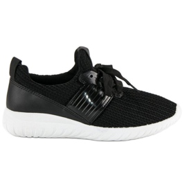 Scarpe sportive tessili nero