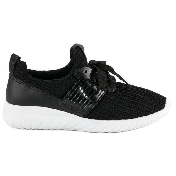 Scarpe sportive tessili nero