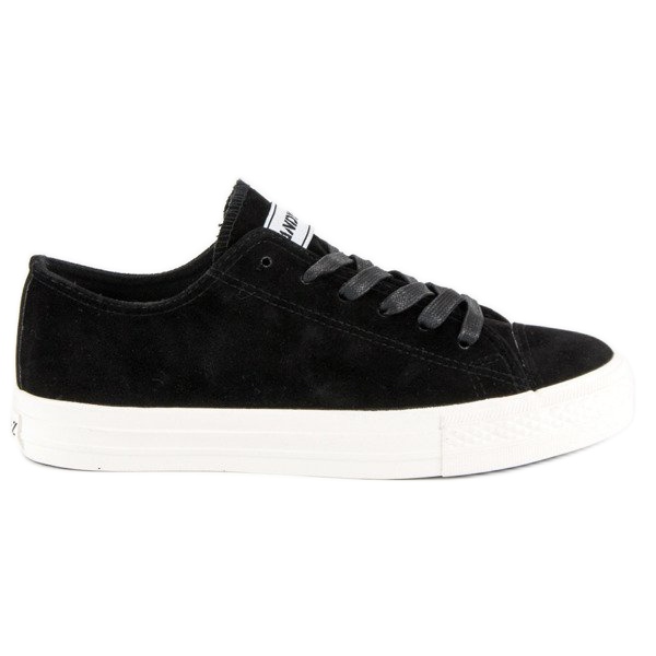 Andy Z Sneakers stringate in camoscio nero