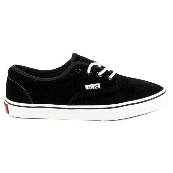 Andy Z Sneakers in camoscio nero