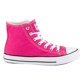 Andy Z Sneakers classiche sopra la caviglia rosa