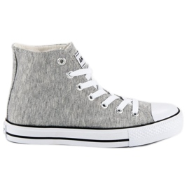 Andy Z Sneakers classiche sopra la caviglia grigio