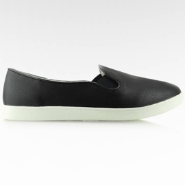 Puntali slip-on a mandorla A910 Nero