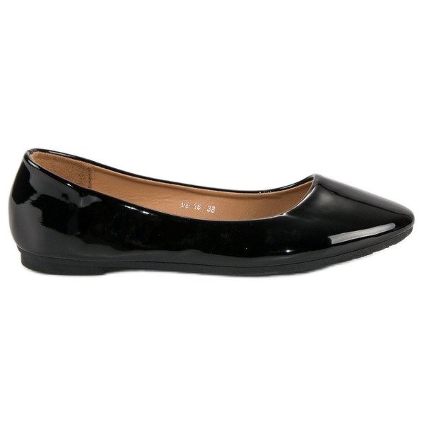 Ch. Creation Ballerine laccate nere nero