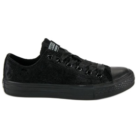 Andy Z Sneakers in velluto nero