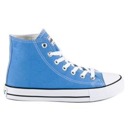 Andy Z Sneakers classiche sopra la caviglia blu