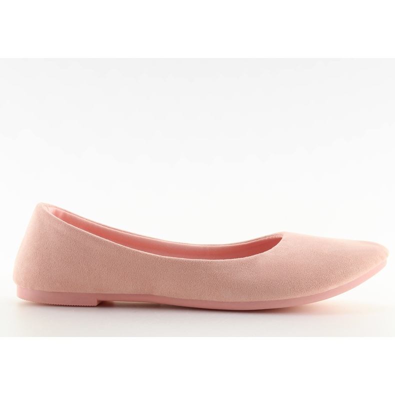 Ballerine da donna rosa tenue JX51 Pink