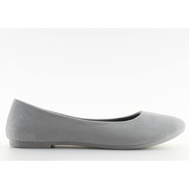 Ballerine da donna morbide grigie JX51 grigio