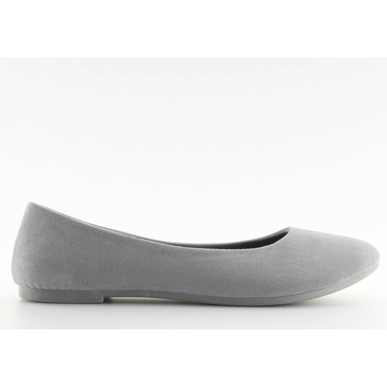 Ballerine da donna morbide grigie JX51 grigio