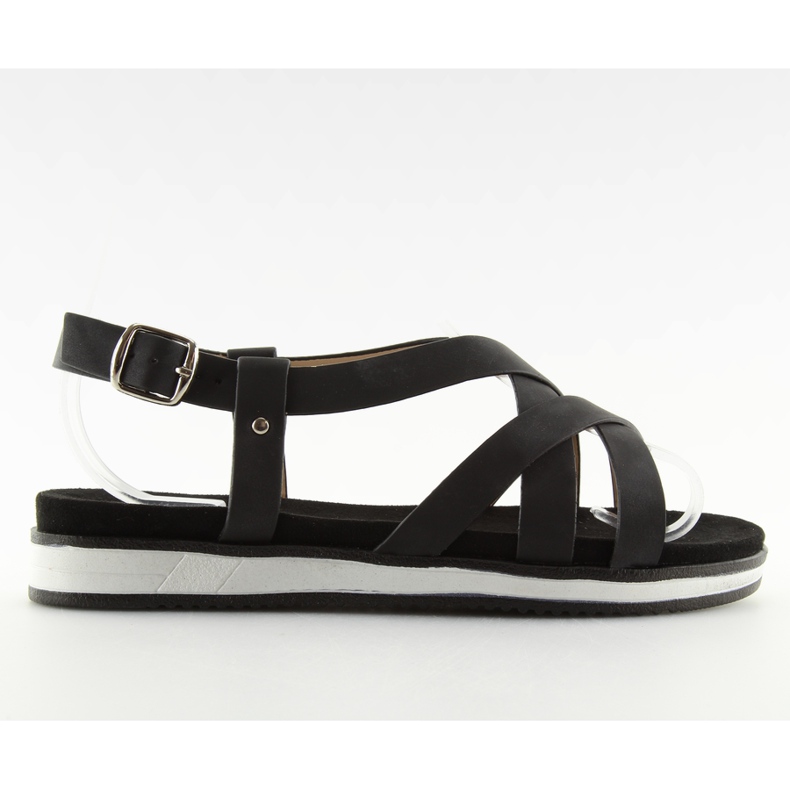 Sandali neri da donna comodissimi 1499 Black nero