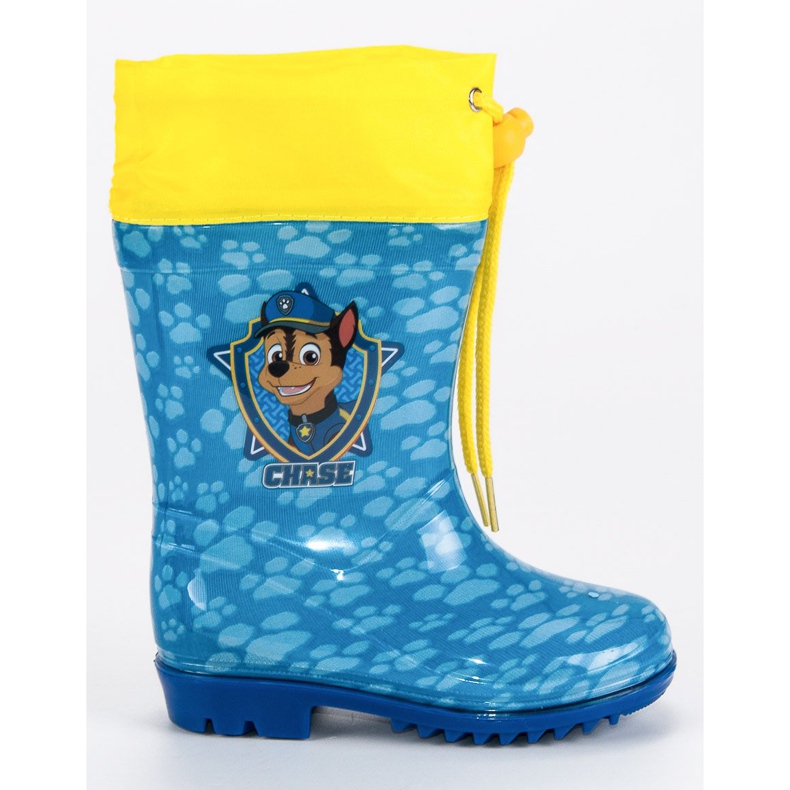 Wellingtons con pattuglia canina costola blu