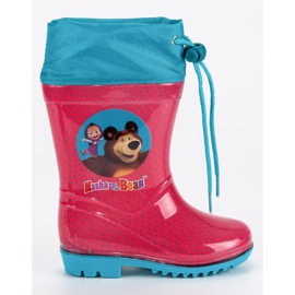 Galosce con il Masha e l'Orso rosa