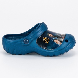 Pantofole di gomma per i vendicatori blu