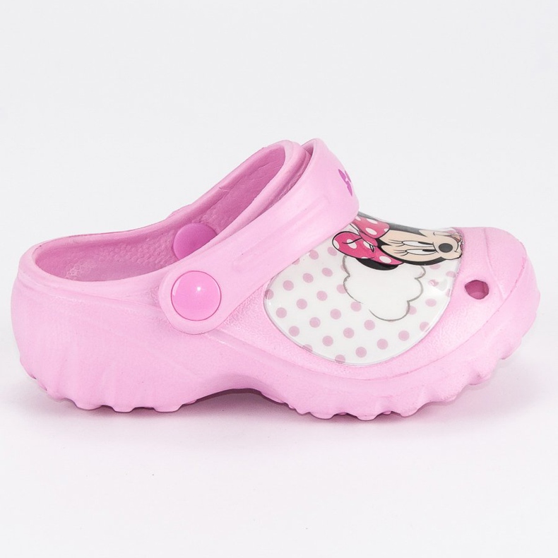 Infradito in gomma Topolino rosa