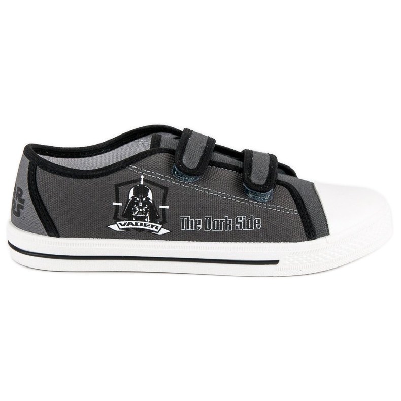 Sneakers in velcro di Star Wars grigio