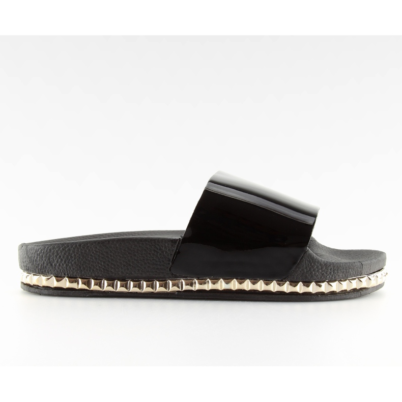 Pantofole da donna nere N-29 II-GAT nere nero